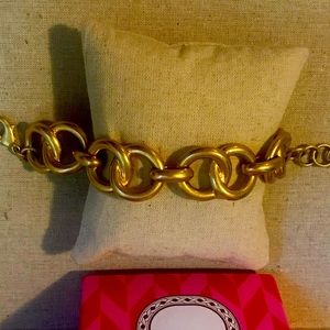 Gold link bracelet